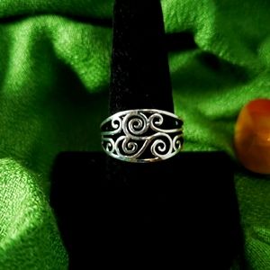 Vintage Style Boho Fashion Silver Ring
